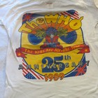 The Who Concert T-shirt 1989 The Kids Are Alright Tour 25th Anniversary  l 