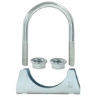 2  U Heavy Duty U-bolt Clamp  2 Inch Stainless Steel Muffler Clamps 2inch