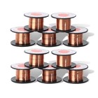 10pcs Enameled Copper Wire  10m Each Thin Copper Wire  0 1mm Repair Wire 