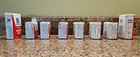 Mccormick Spice Tins Tumeric Allspice Sage Cloves Celery Lot Of 8 Vintage