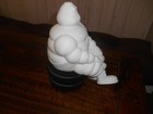 Michelin Man Huge Sitting On Tire Stack  10 Inches Tall Great Man Cave Special
