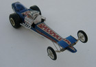Cox Eliminator Ii Gas Powered Dragster Tether Race Car   Vintage Nice Untested