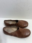 Dansko Professional Clogs Leather Size 38 Womens 7 5 8 Brown Slip On Heels Shoes