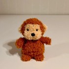 Plush Little Monkey Toy Stuffed Animal Doll   Dust Bag 18cm 7  Nwt Hot
