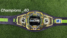 Seattle Seahawks Nfl Super Bowl Championship Title Belt Adult Size 2mm Brass