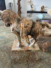 Chinese Tang Dynasty Style War Horse Sculpture