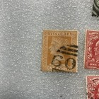 10 Used hr Antique Great Britain  1840-1910 Queen Victoria  Edward Vii Stamps 