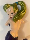Vintage Style Mermaid Chalkware Wall Hang Plaque By Chucky Doll 2018 Retro Look