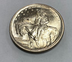 1925 Stone Mountain Silver Half Dollar   Uncirculated Us Commemorative Coin    2