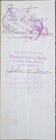 Fanny Davenport  Melbourne Macdowell Signed 1894 Check Theatre Actor 2 Autograph