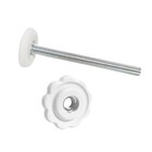  4 Pack Baby Gate Threaded Spindle Rod 8mmm8 Screw Bolts Hardware Parts Kit 
