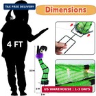 Set Of 2 Halloween Lighted Wicked Witch Legs With Stakes  22  Light Up T