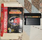 Sonic   Knuckles Sega Genesis Works Game   Box Only No Manual Fast Shipping