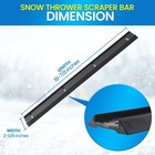  2-pack  Exact Replacement Scraper Bars For Mtd Snow Throwers - Replaces Mtd    