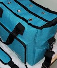 New Large Deluxe Yarn Bag Tote Crochet knit W  3 New Skeins Yarn  1 Hook   Gifts
