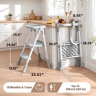 Foldable Toddler Standing Tower kitchen Step Stool For Kids 1 5-6 Years