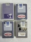 Vintage Casino Used Playing Cards Deck Lot 4 Decks Hard Rock Gold Coast Hilton 