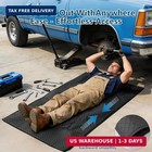 Rolling Mat With Gloves  Automotive Mechanic Creeper Pad