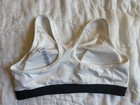 Nwt Nike Dri-fit White Medium Impact Support Training Sports Bra Women s L