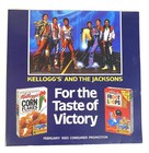 Rare Vintage 1985 Kellogg   s Cereal Jackson   s Consumer Promotional Picture Record