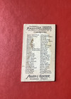 N-2 Tobacco Card Allen   Ginter  American  Indian Chiefs  Big Chief  ponca  1888