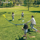 Eastpoint Easy Setup Badminton Set 4 Rackets 2 Shuttlecocks 15  Net