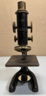 Antique Bausch   Lomb Microscope Early 1900s Monocular Brass Lab Scientific