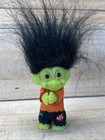 Trolls Lot Of 9 Vintage In Costumes Cute 90   s Trolls 3-5    Preowned Condition