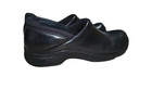 New Dansko Kelsey Black Leather Clogs Womens Professional Work Shoes Eu 38