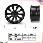 New 20  Replacement Wheel Rim For Model Y 2020 2021 2022 2023 2024 Induction