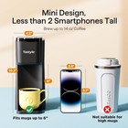 Tastyle Mini Single Serve Hot And Iced Coffee Maker For K Cup And Ground