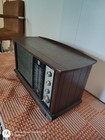 Rca Model Rlc60w Am-fm Dual Speaker Long Range Walnut Table Top Radio 1960s Mcm