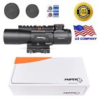Sniper Pm4x40 Prism Scope Red Dot Scope With Red And Green Illuminated Reticle
