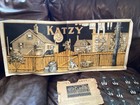 Antique Katzy Halloween Game Selchow   Righter Co  Ny Orig  Envelope   Game Rare
