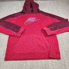 Nike Sweat Suit Hoodie Jogger Pants Youth Boys Xl Red Club Fleece Track