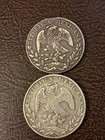 2 Mexico 1885 8 Reales Silver