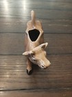Vintage Ceramic Brown Cow Creamer Pitcher