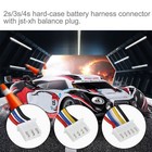 4s 3s 2s Lipo Battery Bullet Connector Cable Adapter For Traxxas Trx 1 8 1 5 Car