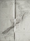 Large Important Map Of New Zealand - Original Map J  Cook - 1774