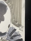 Animation Art Sketch Signed Autograph Convention Art Dc Comic Books Venom  Mt