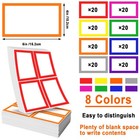 6 X 4 Inch Large Moving Labels For Boxes  Blank 6 X 4 Inches  A-color