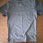 Reebok Boys Youth S Gray Short Sleeve Crew Neck Graphic Logo T-shirt Pullover