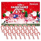 Christmas Mini Candy Canes - Red   White Peppermint Individually 200 Pack