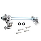 Motorcycle Chrome Rear Axle Adjuster Kit For Harley Touring 2009-2023 Flhx Fltr