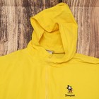 Vintage Disney Disneyland Parks Mickey Mouse Adult Rain Yellow Jacket Lg