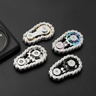 Sprockets Flywheel Fingertip Gyro Gear Chains Fidget Spinner Metal Desk Edc Toy