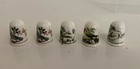 Birds Queens Thimbles Fine Bone China Made In England Robin Oriole Kingfisher