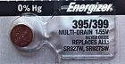 Energizer 395 399 Watch Batteries Sr927sw  10 Piece  Sealed Authorized Seller 