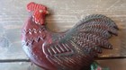 Antique Rooster Chicken Cast Iron Door Stop 8 5  X 7 5 