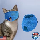 Cat Muzzle And Boots Cat Muzzle For Grooming Cat Claw Covers With Adjustable 